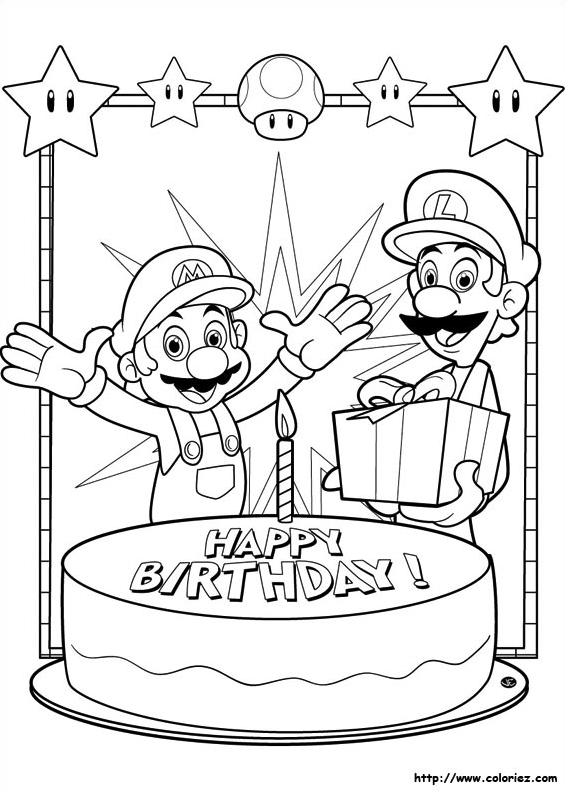Disegno da colorare: Super Mario Bros. (Videogiochi) #153711 - Pagine da Colorare Stampabili Gratuite