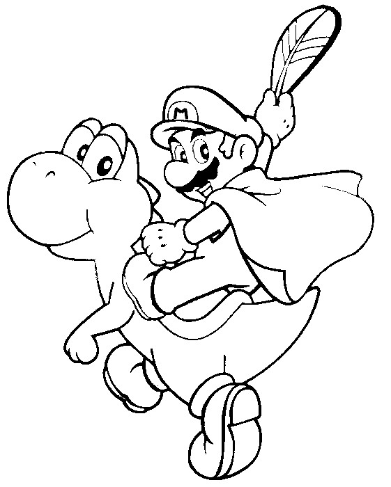Disegno da colorare: Super Mario Bros. (Videogiochi) #153768 - Pagine da Colorare Stampabili Gratuite
