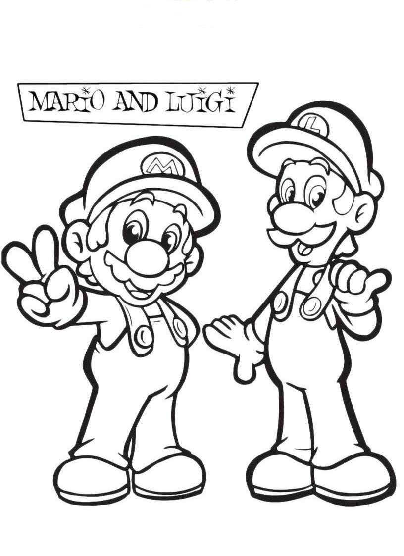 Disegno da colorare: Super Mario Bros. (Videogiochi) #153801 - Pagine da Colorare Stampabili Gratuite