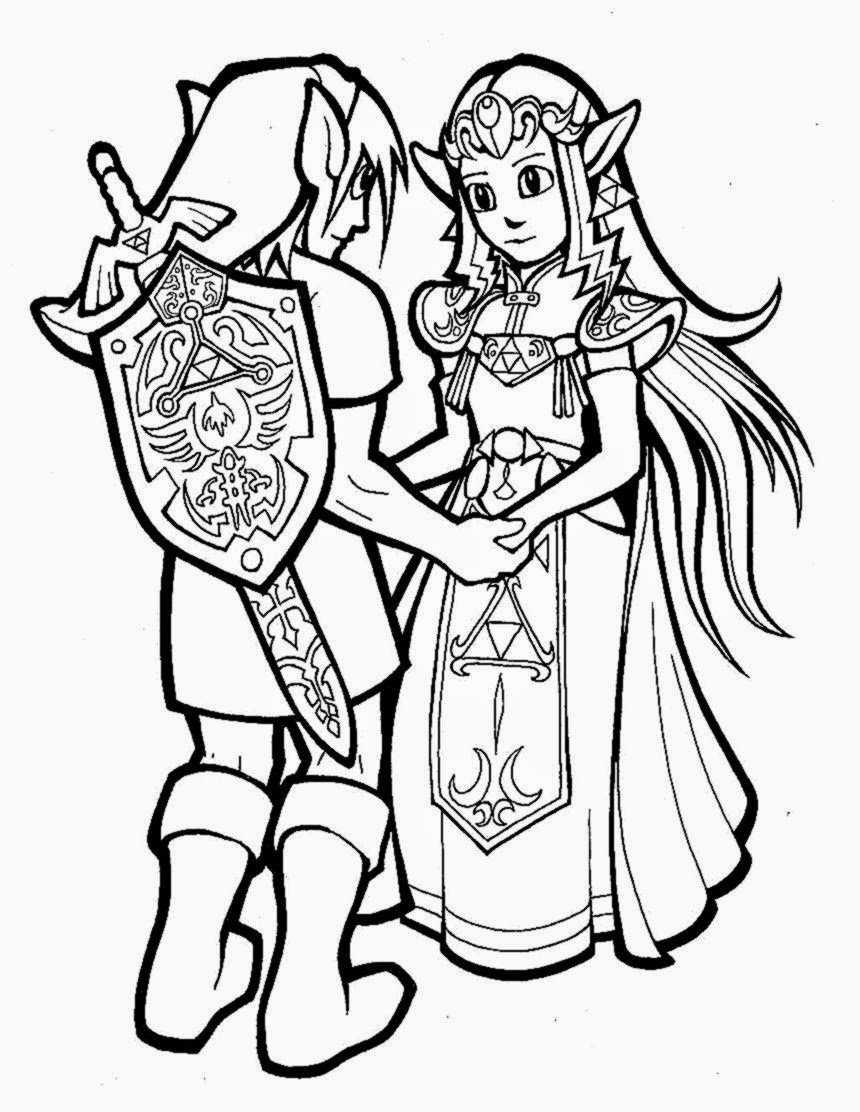 Disegno da colorare: Zelda (Videogiochi) #113299 - Pagine da Colorare Stampabili Gratuite