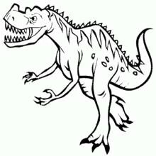 Disegni da colorare: Dinosauro - Pagine da Colorare Stampabili Gratuite