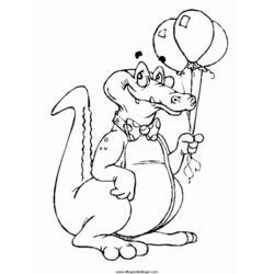 Disegno da colorare: Alligatore (Animali) #416 - Pagine da Colorare Stampabili Gratuite