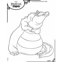 Disegno da colorare: Alligatore (Animali) #430 - Pagine da Colorare Stampabili Gratuite