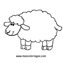 Disegno da colorare: Animali da fattoria (Animali) #21453 - Pagine da Colorare Stampabili Gratuite