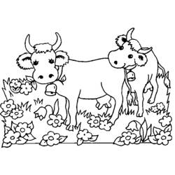 Disegno da colorare: Animali da fattoria (Animali) #21559 - Pagine da Colorare Stampabili Gratuite