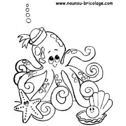 Disegno da colorare: animali marini (Animali) #21983 - Pagine da Colorare Stampabili Gratuite