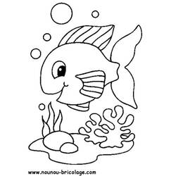 Disegno da colorare: animali marini (Animali) #22003 - Pagine da Colorare Stampabili Gratuite