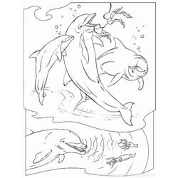 Disegno da colorare: animali marini (Animali) #22063 - Pagine da Colorare Stampabili Gratuite