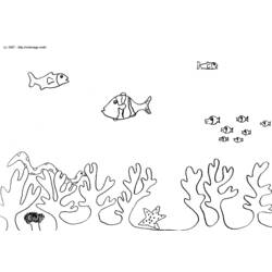 Disegno da colorare: animali marini (Animali) #22119 - Pagine da Colorare Stampabili Gratuite