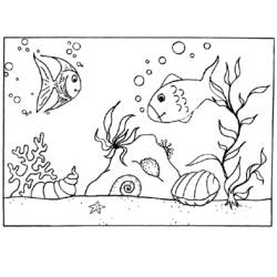 Disegno da colorare: animali marini (Animali) #22252 - Pagine da Colorare Stampabili Gratuite