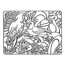 Disegno da colorare: Animali selvaggi/della giungla (Animali) #21082 - Pagine da Colorare Stampabili Gratuite