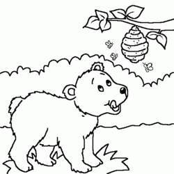 Disegno da colorare: Ape (Animali) #113 - Pagine da Colorare Stampabili Gratuite