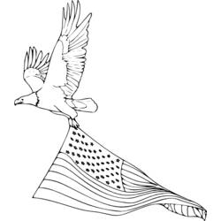 Disegno da colorare: Aquila (Animali) #312 - Pagine da Colorare Stampabili Gratuite