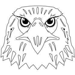 Disegno da colorare: Aquila (Animali) #366 - Pagine da Colorare Stampabili Gratuite