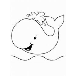 Disegno da colorare: Balena (Animali) #184674 - Pagine da Colorare Stampabili Gratuite