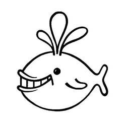 Disegno da colorare: Balena (Animali) #184677 - Pagine da Colorare Stampabili Gratuite