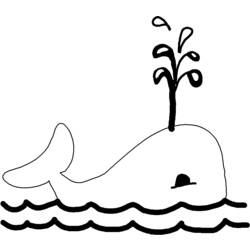 Disegno da colorare: Balena (Animali) #868 - Pagine da Colorare Stampabili Gratuite