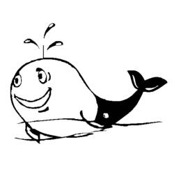 Disegno da colorare: Balena (Animali) #962 - Pagine da Colorare Stampabili Gratuite