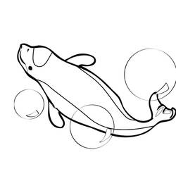Disegno da colorare: Beluga (Animali) #1089 - Pagine da Colorare Stampabili Gratuite