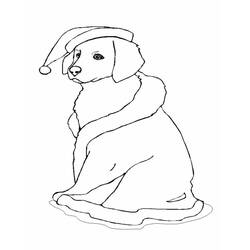 Disegno da colorare: Cane (Animali) #19 - Pagine da Colorare Stampabili Gratuite