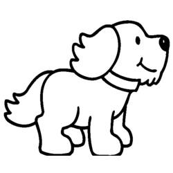 Disegno da colorare: Cane (Animali) #20 - Pagine da Colorare Stampabili Gratuite