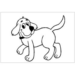 Disegno da colorare: Cane (Animali) #22 - Pagine da Colorare Stampabili Gratuite