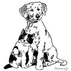 Disegno da colorare: Cane (Animali) #3128 - Pagine da Colorare Stampabili Gratuite