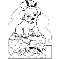 Disegno da colorare: Cane (Animali) #3143 - Pagine da Colorare Stampabili Gratuite