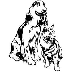 Disegno da colorare: Cane (Animali) #3165 - Pagine da Colorare Stampabili Gratuite