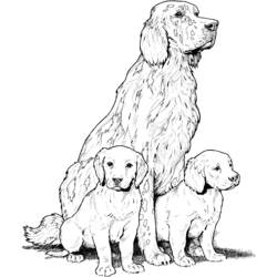 Disegno da colorare: Cane (Animali) #3167 - Pagine da Colorare Stampabili Gratuite
