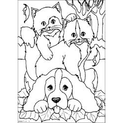 Disegno da colorare: Cane (Animali) #3172 - Pagine da Colorare Stampabili Gratuite
