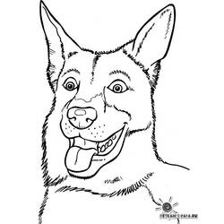 Disegno da colorare: Cane (Animali) #3218 - Pagine da Colorare Stampabili Gratuite