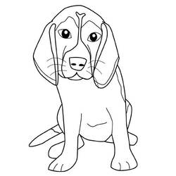 Disegno da colorare: Cane (Animali) #45 - Pagine da Colorare Stampabili Gratuite