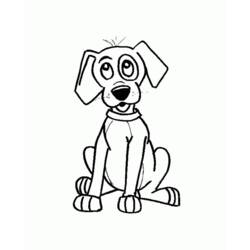 Disegno da colorare: Cane (Animali) #54 - Pagine da Colorare Stampabili Gratuite