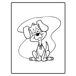Disegno da colorare: Cane (Animali) #63 - Pagine da Colorare Stampabili Gratuite