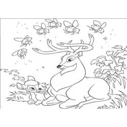 Disegno da colorare: capriolo (Animali) #2698 - Pagine da Colorare Stampabili Gratuite