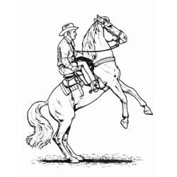 Disegno da colorare: Cavallo (Animali) #2180 - Pagine da Colorare Stampabili Gratuite
