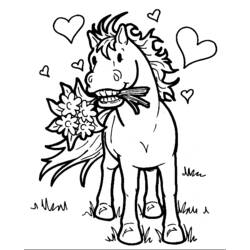 Disegno da colorare: Cavallo (Animali) #2187 - Pagine da Colorare Stampabili Gratuite