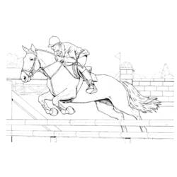 Disegno da colorare: Cavallo (Animali) #2191 - Pagine da Colorare Stampabili Gratuite