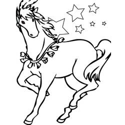 Disegno da colorare: Cavallo (Animali) #2200 - Pagine da Colorare Stampabili Gratuite