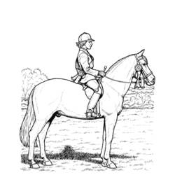 Disegno da colorare: Cavallo (Animali) #2210 - Pagine da Colorare Stampabili Gratuite