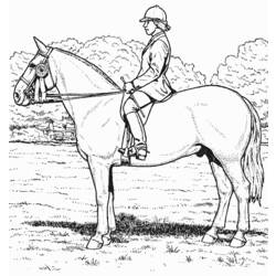Disegno da colorare: Cavallo (Animali) #2211 - Pagine da Colorare Stampabili Gratuite