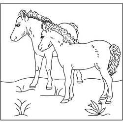 Disegno da colorare: Cavallo (Animali) #2238 - Pagine da Colorare Stampabili Gratuite