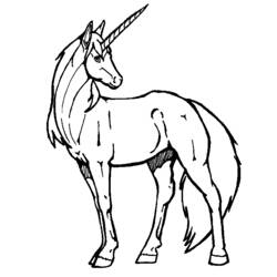 Disegno da colorare: Cavallo (Animali) #2239 - Pagine da Colorare Stampabili Gratuite