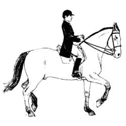 Disegno da colorare: Cavallo (Animali) #2261 - Pagine da Colorare Stampabili Gratuite