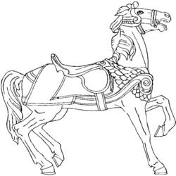 Disegno da colorare: Cavallo (Animali) #2272 - Pagine da Colorare Stampabili Gratuite
