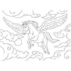 Disegno da colorare: Cavallo (Animali) #2305 - Pagine da Colorare Stampabili Gratuite