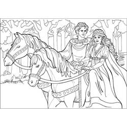 Disegno da colorare: Cavallo (Animali) #2342 - Pagine da Colorare Stampabili Gratuite