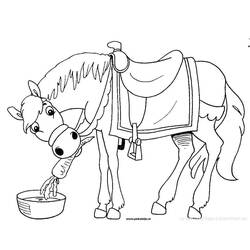 Disegno da colorare: Cavallo (Animali) #2347 - Pagine da Colorare Stampabili Gratuite