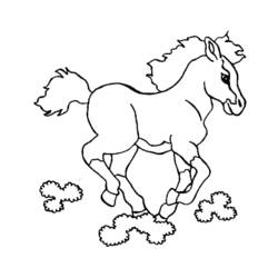 Disegno da colorare: Cavallo (Animali) #2349 - Pagine da Colorare Stampabili Gratuite
